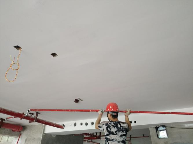 大万消防站建设工程监理日报（2019年7月）——消防工程专项